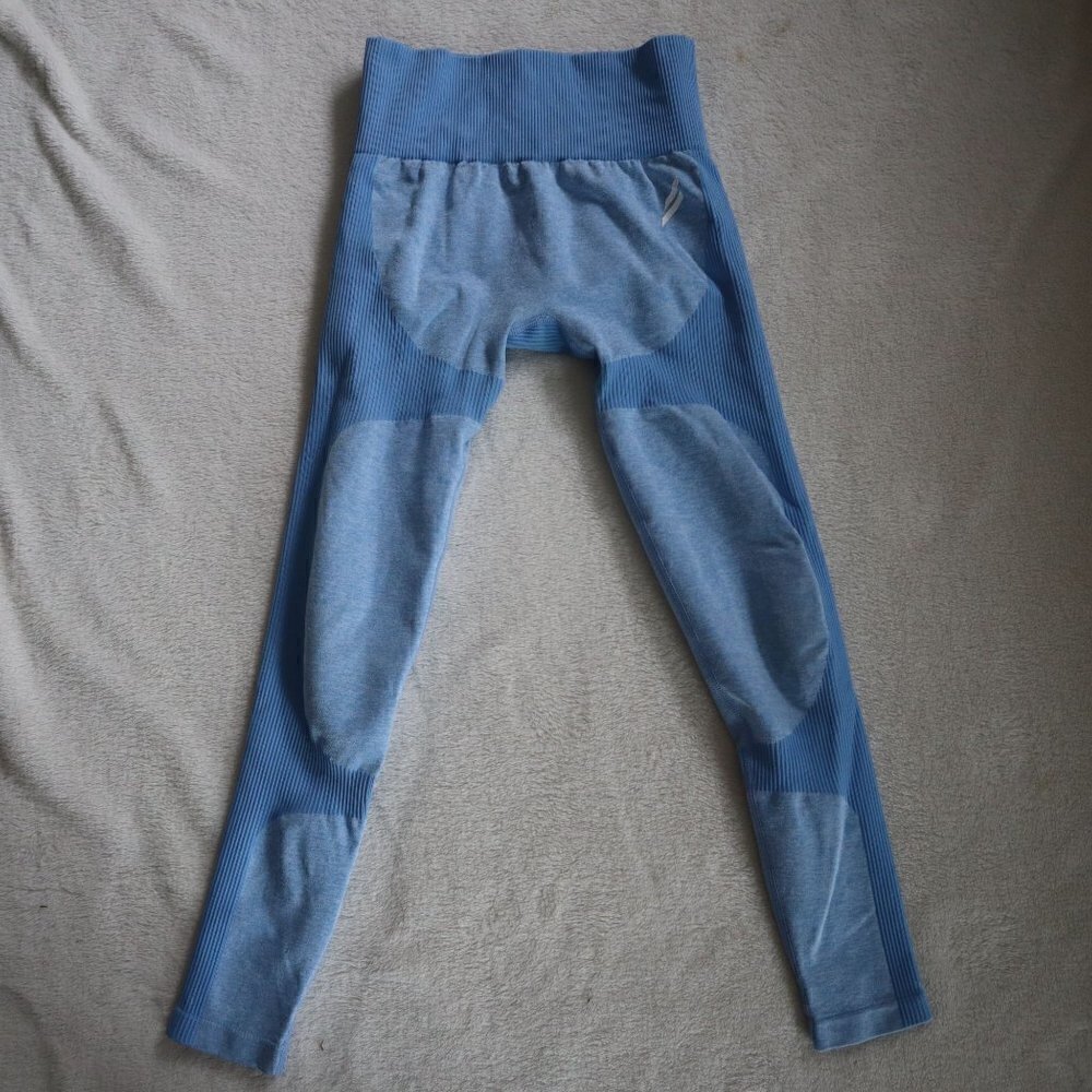 DoYouEven Impact Seamless Leggings - Blue Size Small